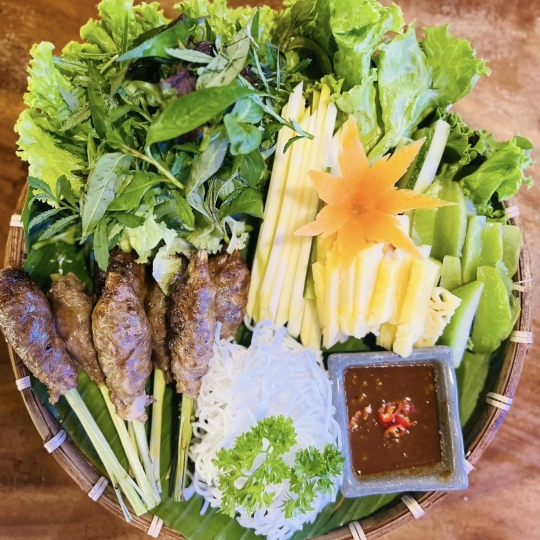 BÒ NƯỚNG MỠ CHÀI