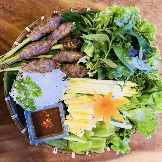 BÒ NƯỚNG MỠ CHÀI