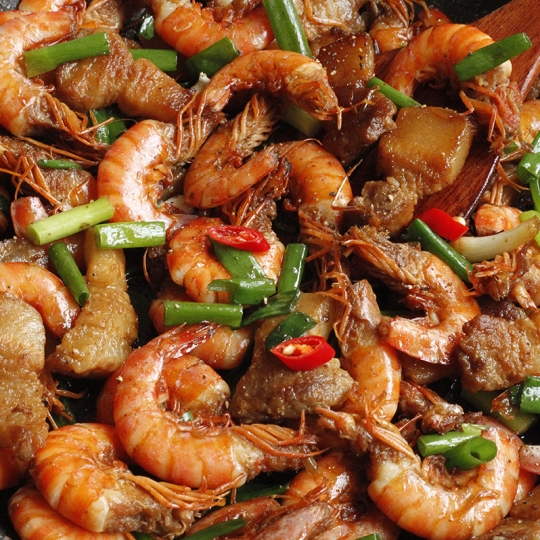 TÔM RAM MẶN