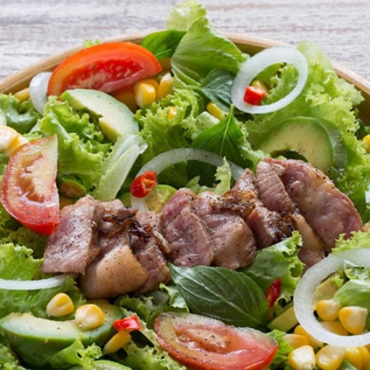 BÒ XÀO BÔNG CẢI